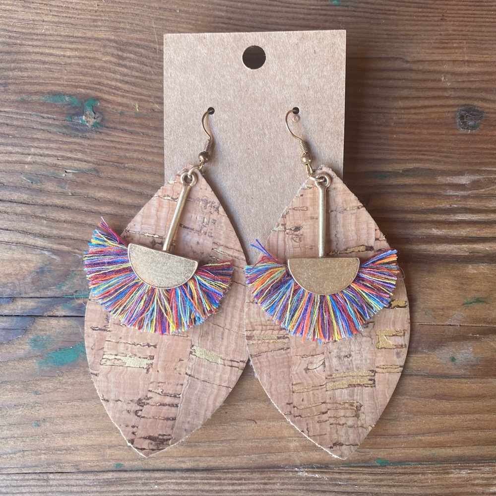Cork Earrings